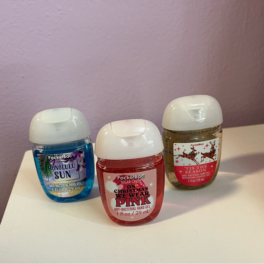 Bath and Body works Handsanitizer Set